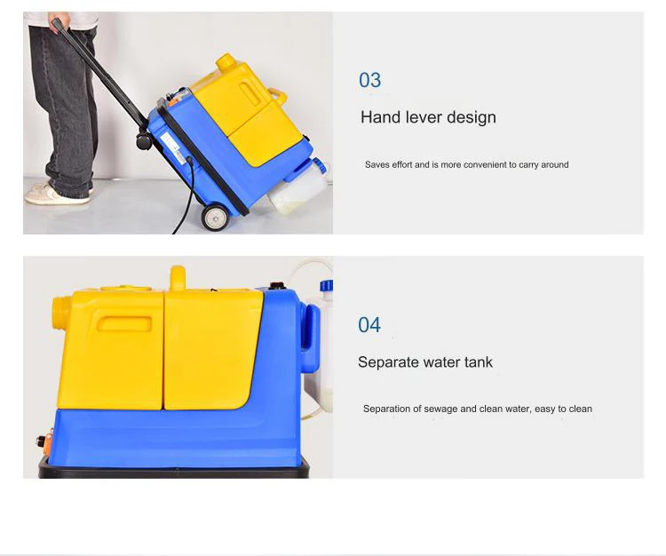 10L Wet Dry Steam Cleaner Sofa Mattress Sea car washing machine carpet cleaning machine cleaning equipment high pressure washer