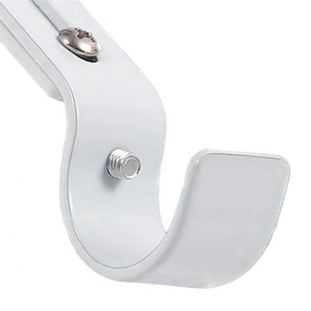 

Новые 4 шт. регулируемые металлические кронштейны для карнизов, аксессуары для штор, универсальные держатели для карнизов