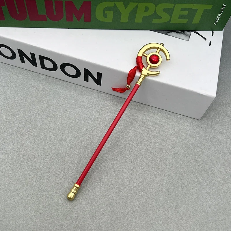 17cm Frieren:Beyond Journey's End Anime Replica Metal Staff  Weapon Model Collectible Desktop Decorations Accessory Toy Boy Gift