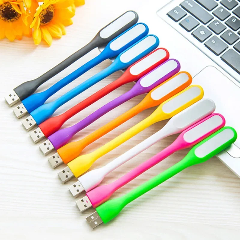 LED USB Lamp Book Light Mini Portable USB LED Light Power Bank Portable Notebook LED Reading Desk Light USB Night Lights