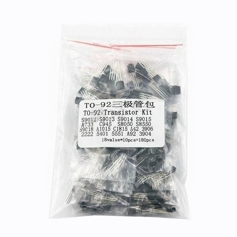 

1500pcs 7-in-1 Electronic Component Kit Resistor Electrolytic Capacitor LED Transistor Ceramic Disc Capacitor Assortment