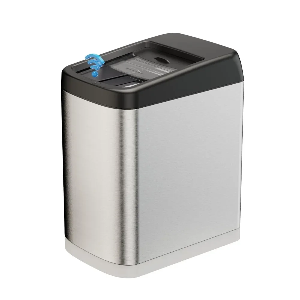 

50 Liter 13 Gallon Touchless Rectangular Automatic Motion Sensor Trash Can for Kitchen Separate Trash Bins Freight free