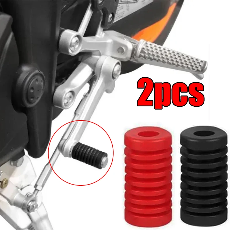 Motorcycle Gear Shift Lever Pedal Foot Pad Rubber Cover Universal Pedal Cover Shifter Lever Cover Pad for Honda Kawasaki Yamaha