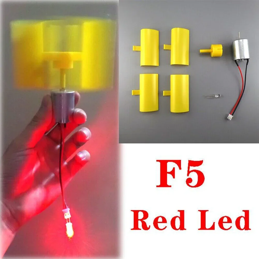 1 Set Wind Generator Kits 20x19x13cm Mini Vertical Wind Generator Wind Turbine Instructional Model Teaching Experiment Tools