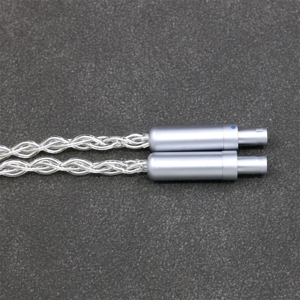 7n чистый серебряный палadium 8-ядерный HIFI DIY кабель для наушников Sennheiser D1000 HD800 HD820s HD800s HD820 Dharma 8392