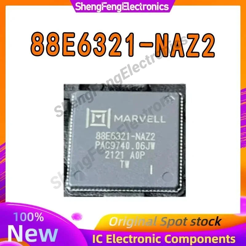 

88E6321-NAZ2 88E6321-A0-NAZ2C000 QFN48 Микросхема трансивера Ethernet на складе
