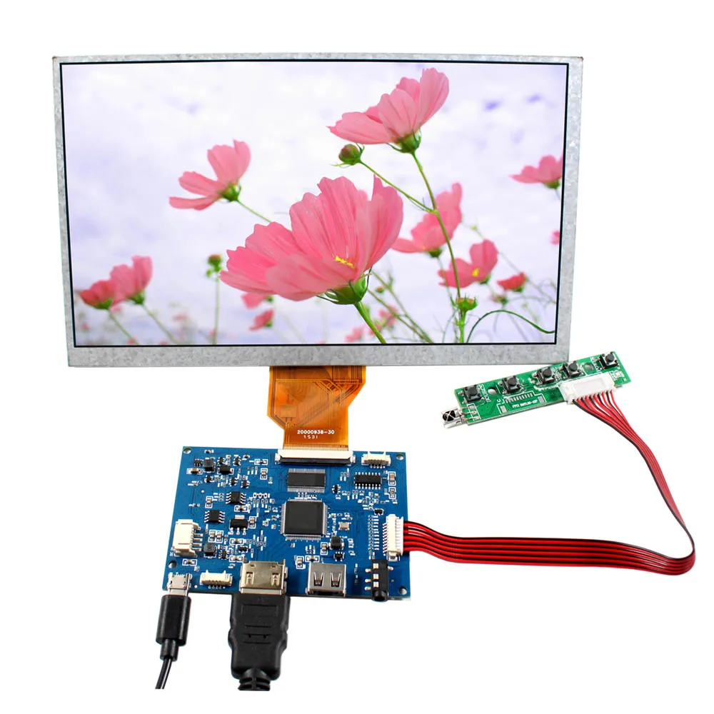 HD-MI USB LCD Controller Board 9inch AT090TN12 800X480 LCD Screen