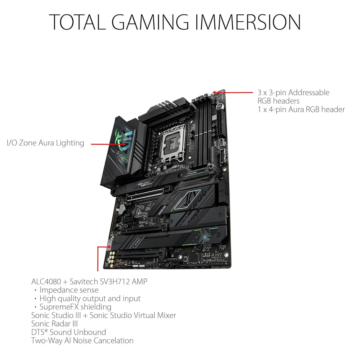 ROG STRIX Z890-F GAMING WIFI용 LGA1851 Intel Z890 메인보드 DDR5 AI 마더보드 비 ECC Intel Core Ultra 프로세서