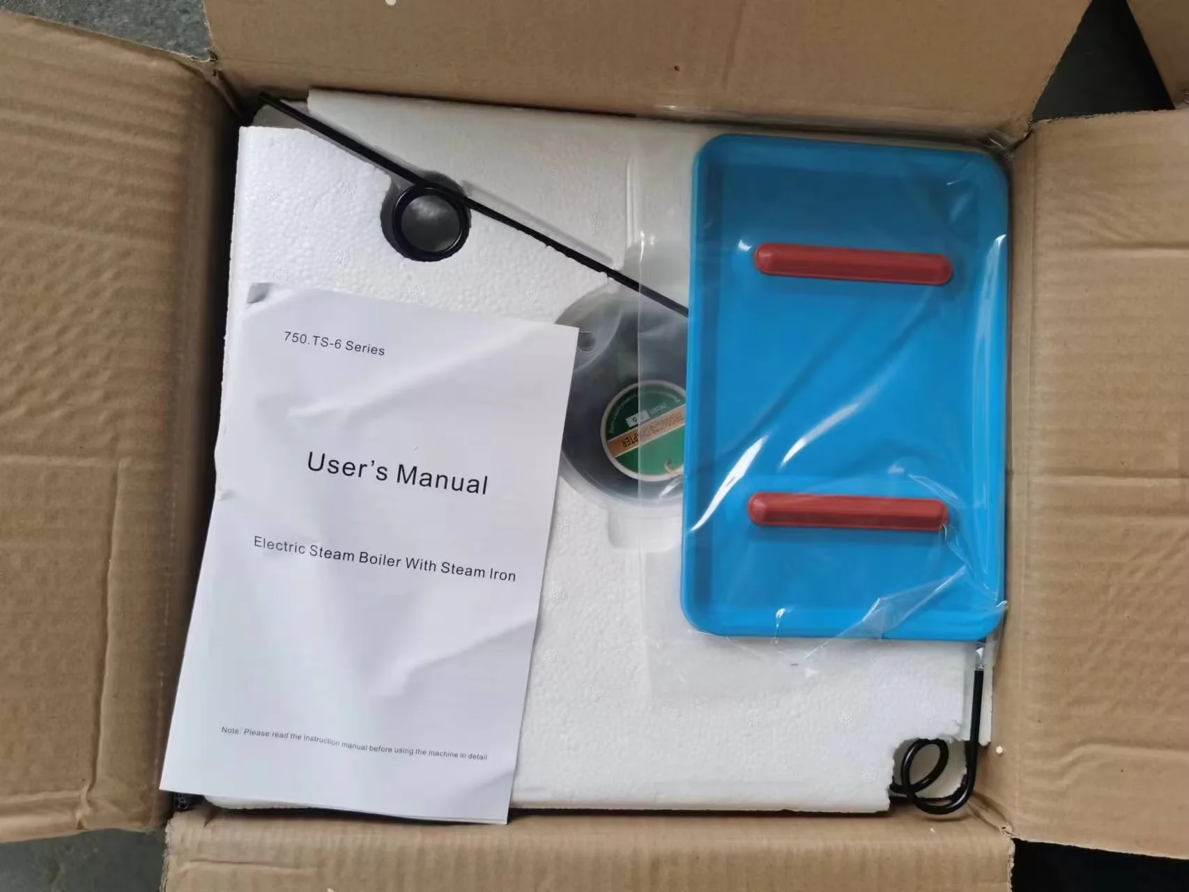 JUKKY 900W JK6 Industrial Hotel Handheld Steam Boiler Iron For Laundry Shop Ironing Equipment