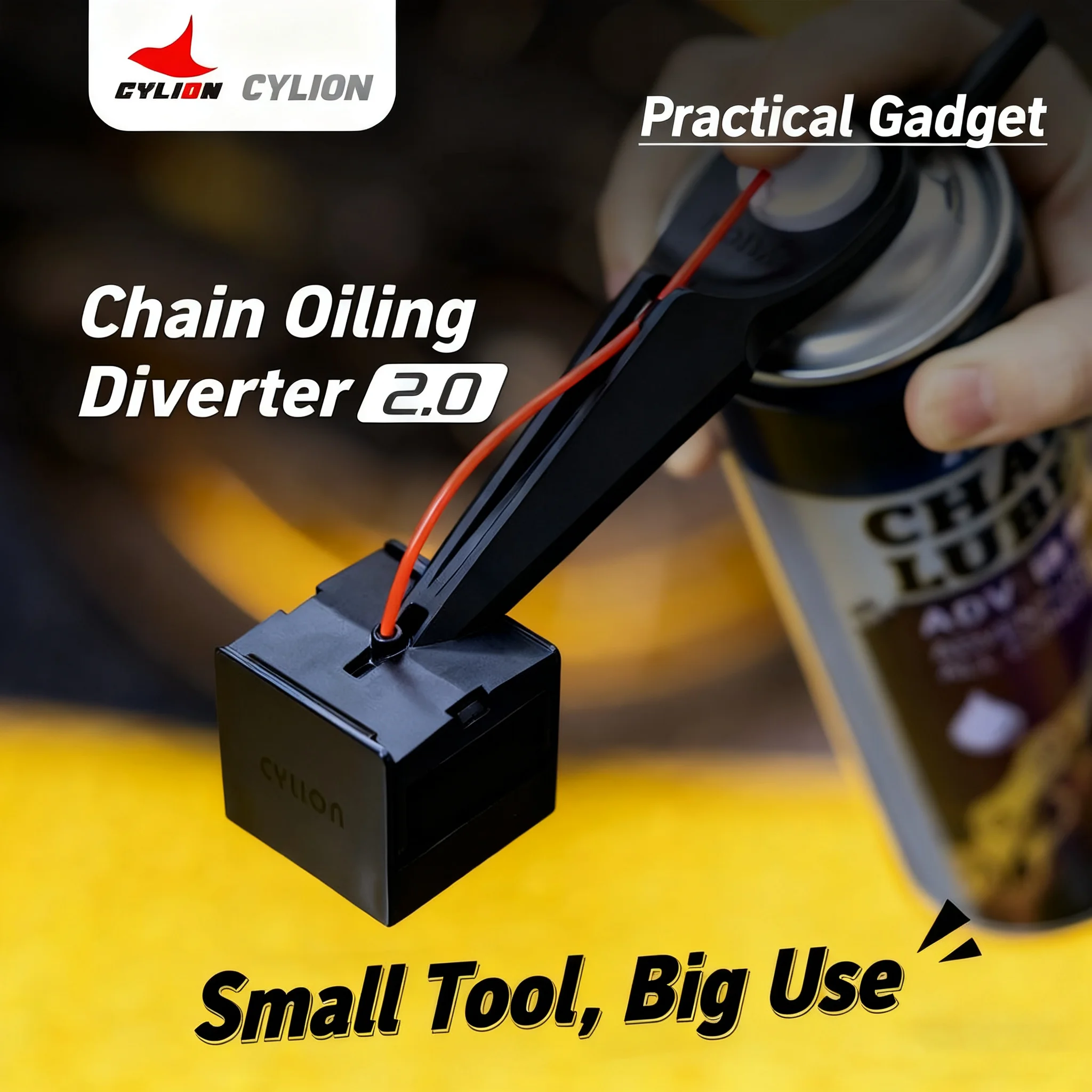 

Модернизированная масленка для цепи мотоцикла, распылительная шестерня, быстрое расширение, инструмент для очистки велосипедной цепи, инструмент для смазки цепи электрического велосипеда