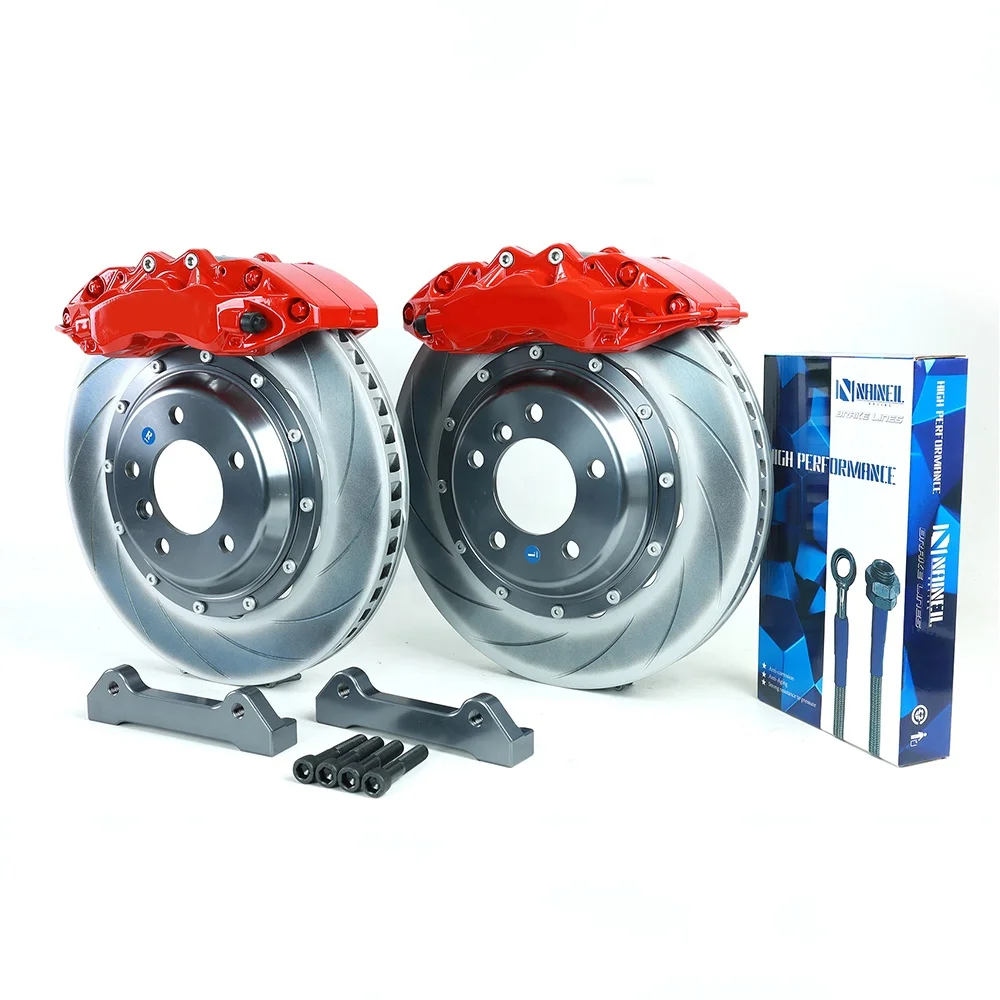 

High Performance 6 Piston Auto Brake Systems 6 Pot Brake Caliper 9040 for honda civic Fd2 Eg6 Ef Es Fk8 Ek Type R Big Brake Kit