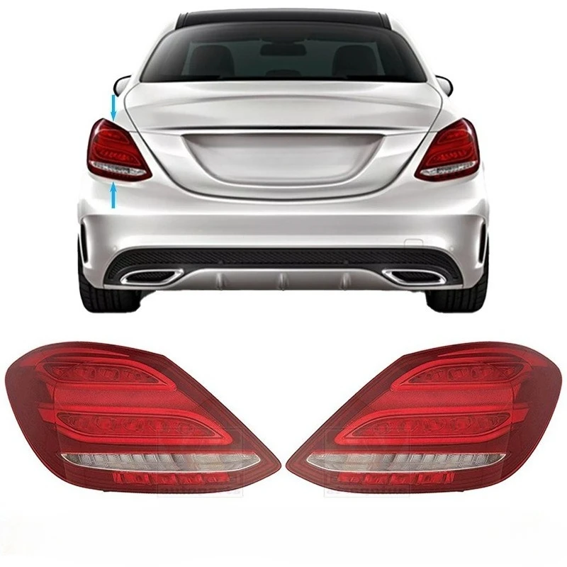 

1Pcs A2059060357 A2059060457 for Mercedes-Benz W205 C200 C300 C260 LED rear tail light