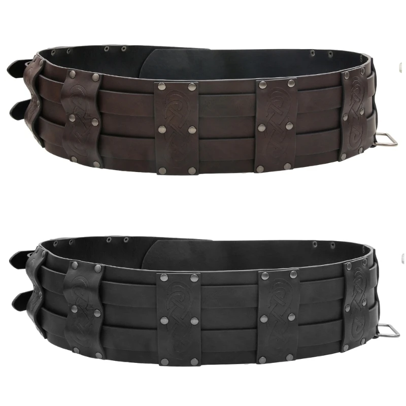 

Middle Ages Brown Belt Waistband Perfect for Costume Parties Gatherings Dropship