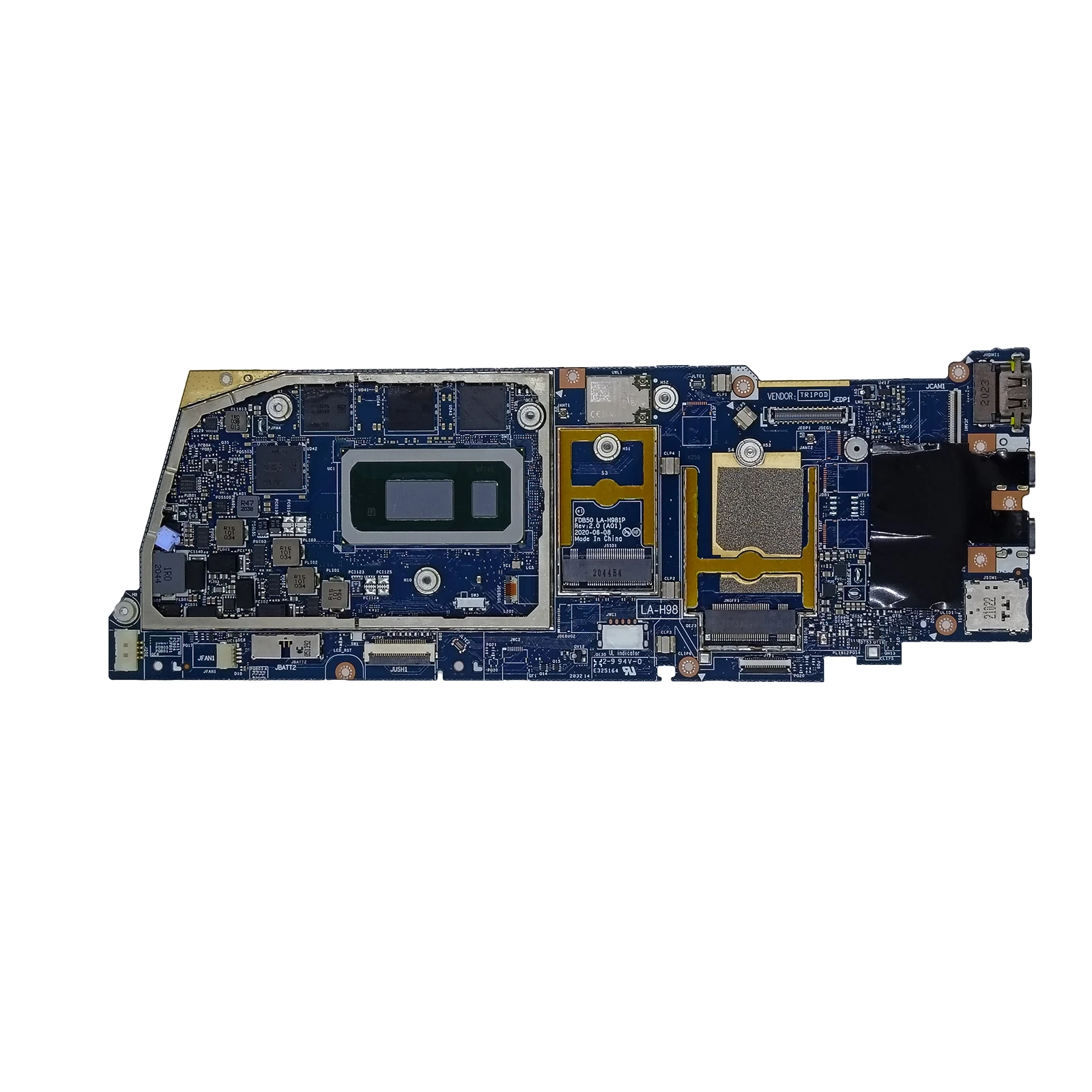 

LA-H981P Laptop Motherboard For Dell Latitude 9510 With i5/i7 10th Gens CPU 8/16/32GB RAM Notebook Mainboard