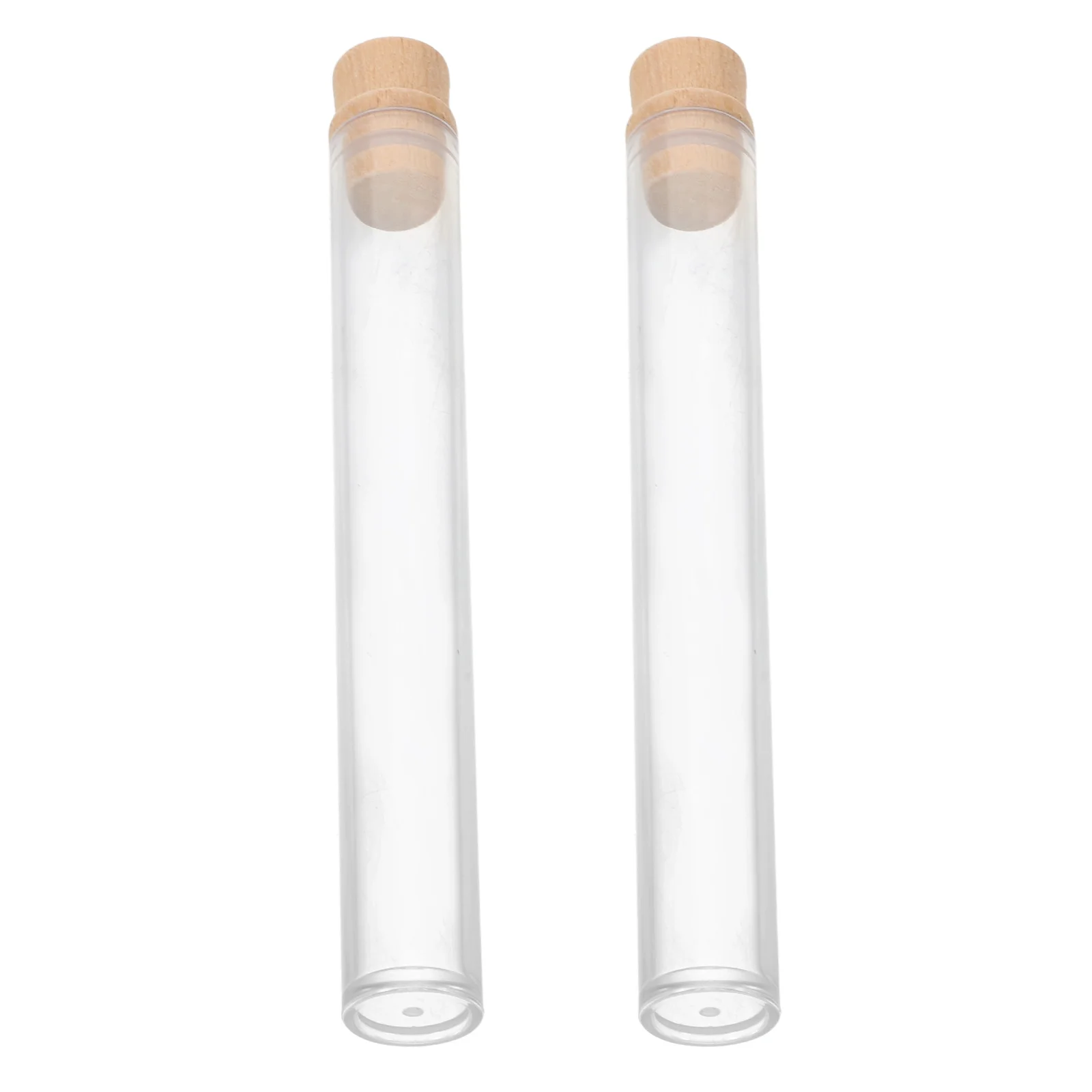 

2 Pcs Pet Hair Collection Bottle Jar Cat Whiskers Dog Commemorate Holder Keepsake Acrylic Memorial Keepsakes for