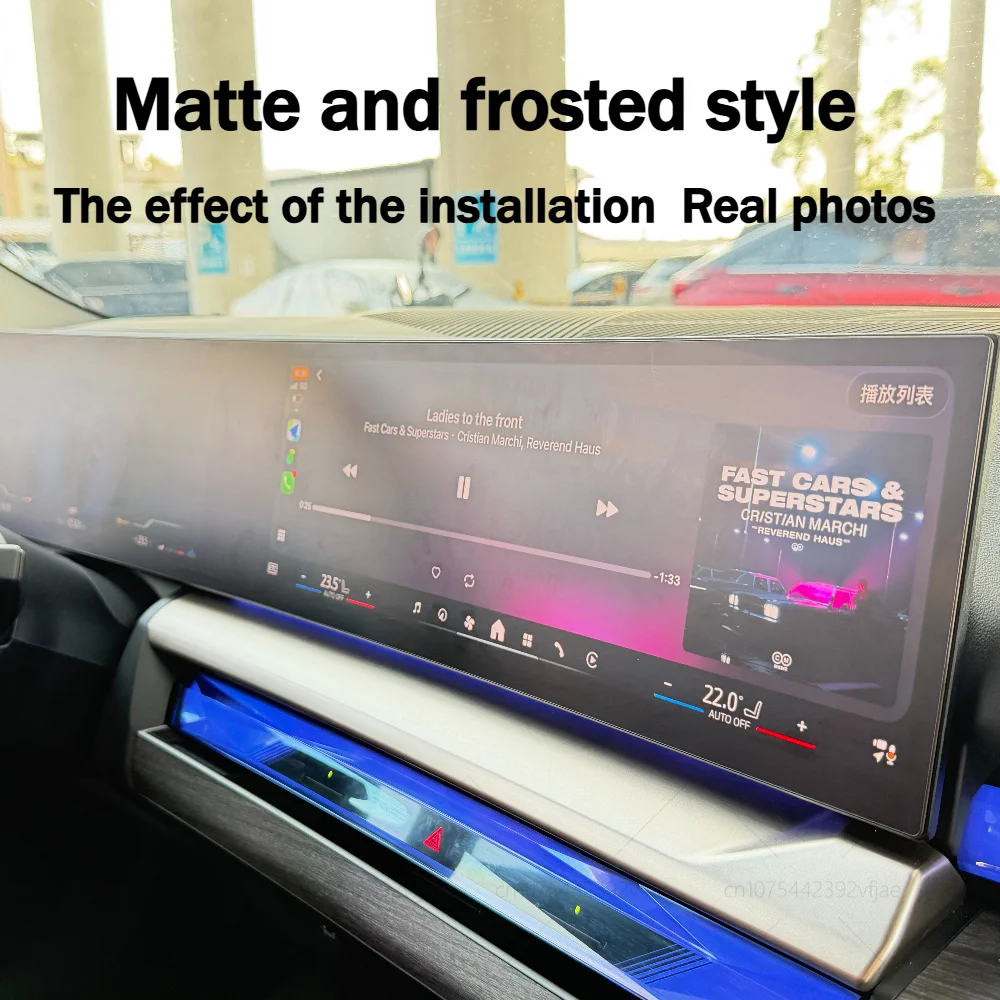 Für Lexus NX NX450H NX350 NX250 NX350H 2026 2025 2024 Mattierte Gehärtete Glasfolie für GPS-Navigationsbildschirm Auto-Zubehör – Detail 5