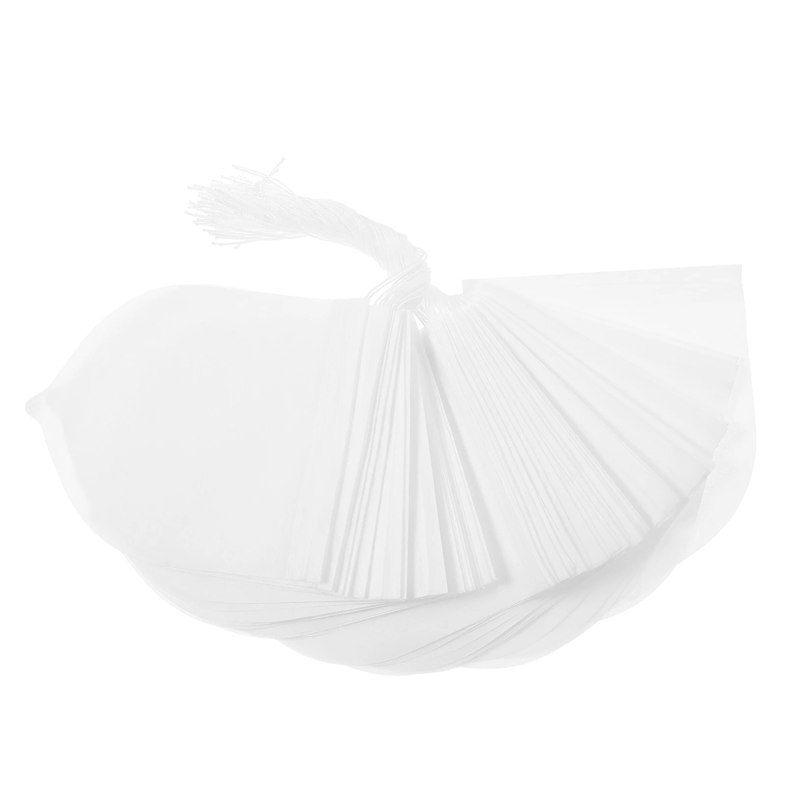 

100pcs Disposable Filter Bags With Drawstring Strong Heat Resistant For Loose Leaf Herbal Spices Nut Strainer Coffee Filtering