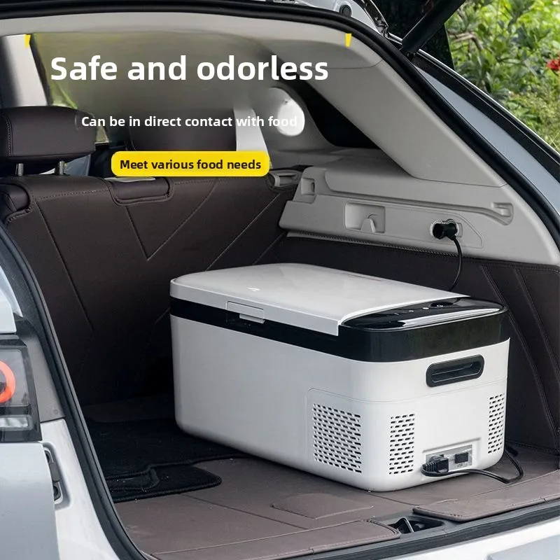 

2025 New Portable Car Refrigerator Compressor Cooling Dual Use Mini Fridge Freezer Factory Direct Supply