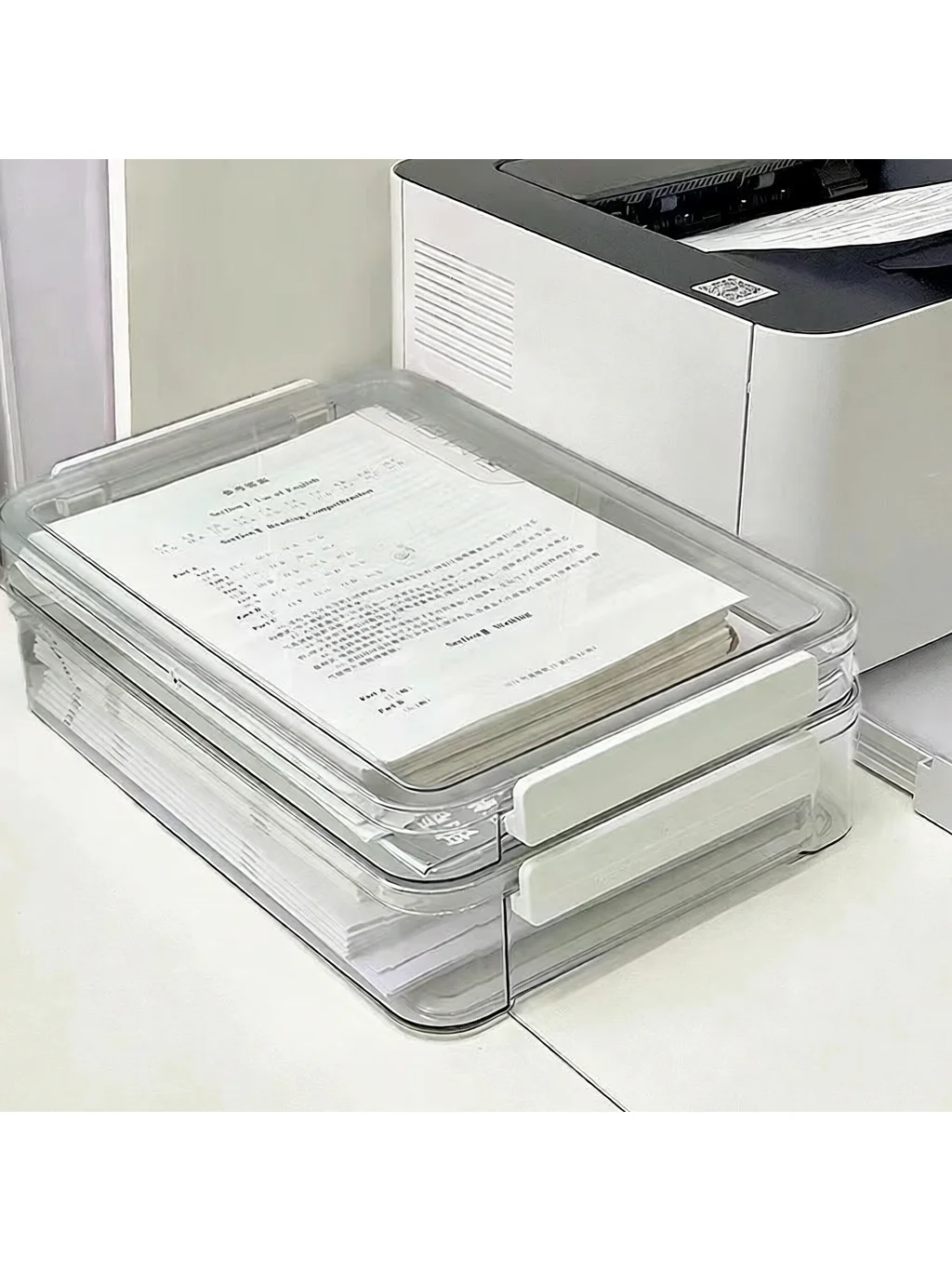 Caixa Organizadora Transparente para Miçangas de Unhas, Acessórios de Nail Art e Contas de Diamante - Embalagem Individual de Alta Qualidade para Uso 