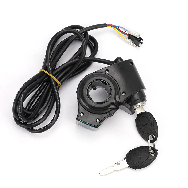 1pc 12V/24V/36V/48V/60V/72V Throttle Ebike With Battery Power Display Thumb Grips