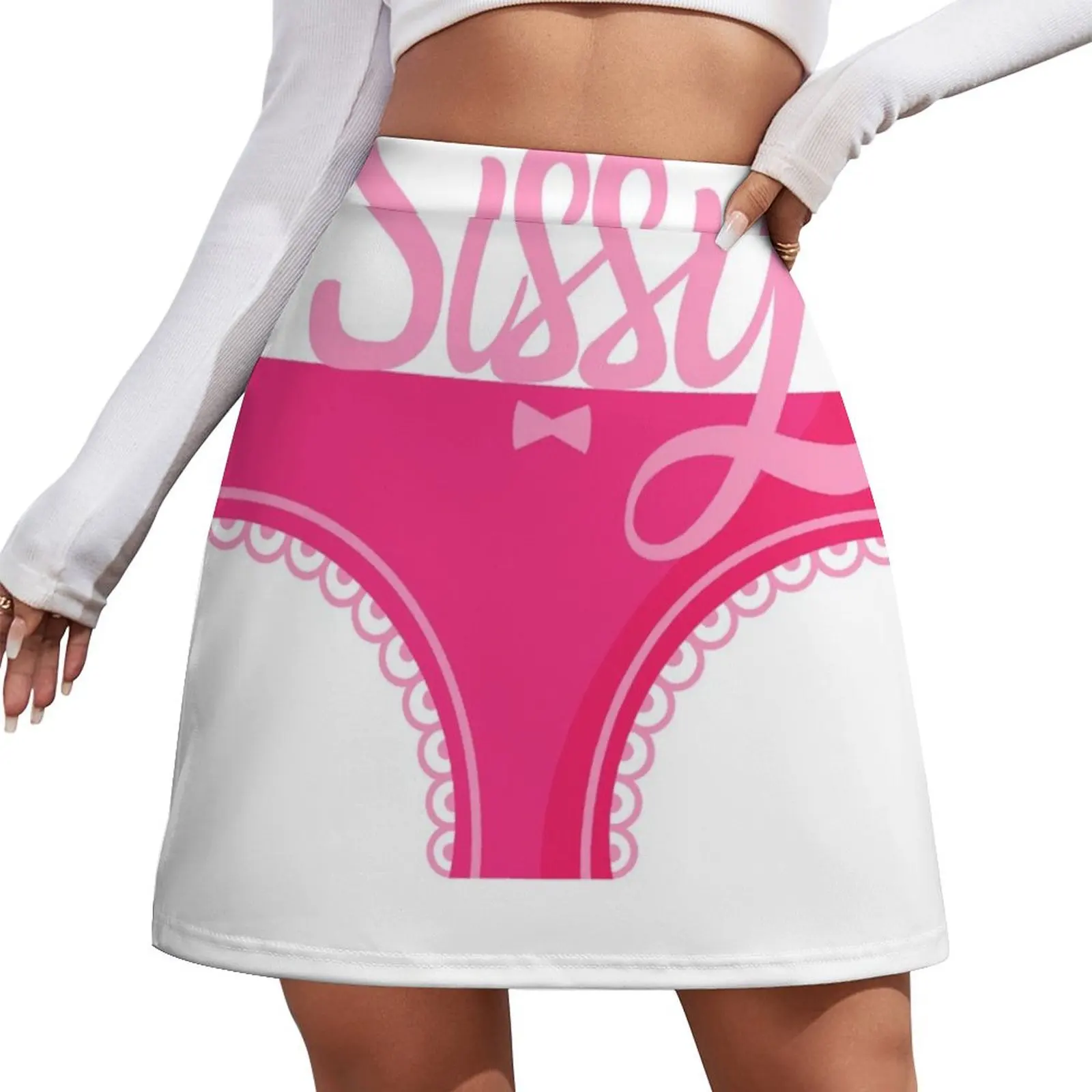 

Sissy Pink Frilly Panties Mini Skirt Female skirt skirts women summer 2026 Women skirts Mini Skirt