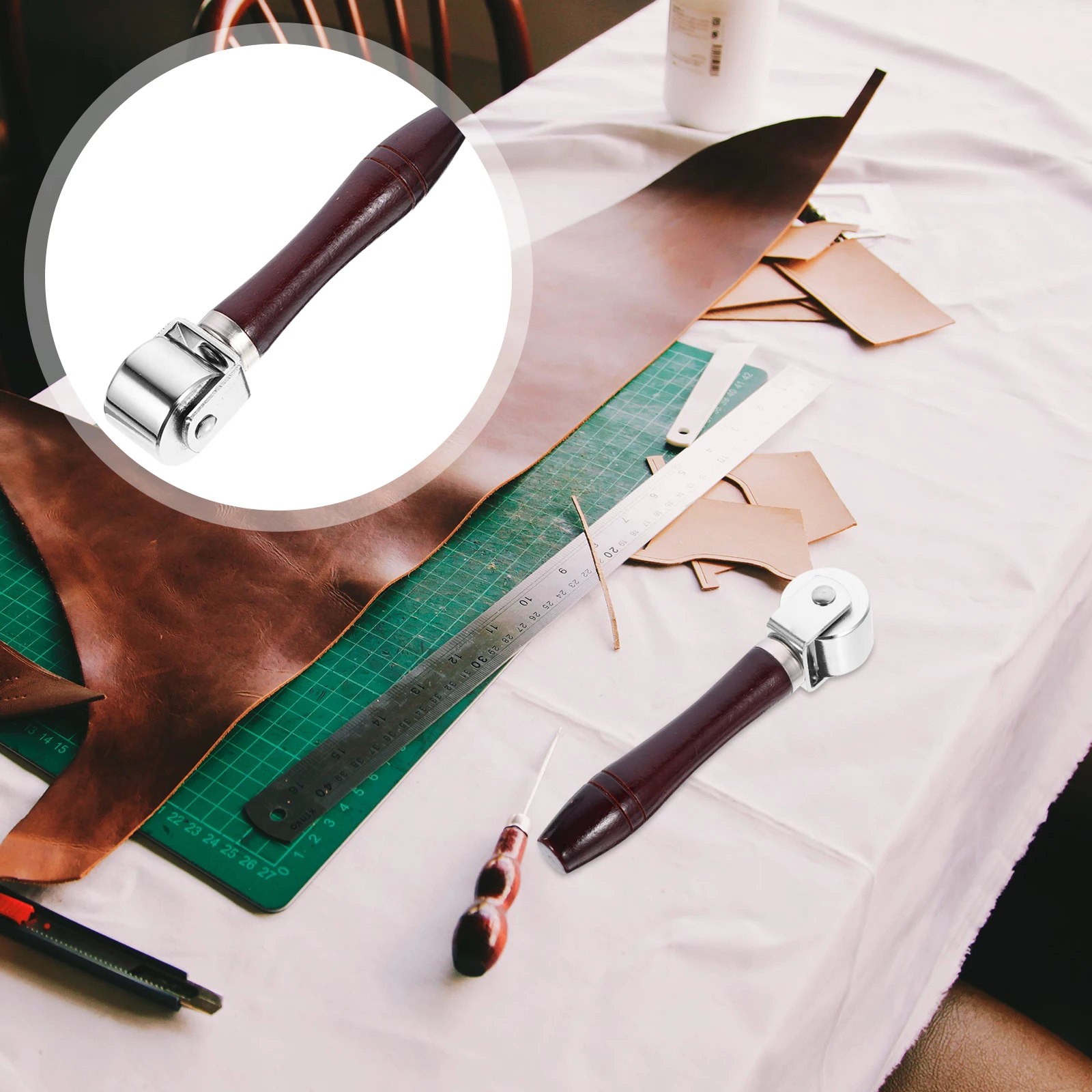 

High Temperature Resistant Edge Binding Tool Wear Resistant Handheld Craft Roller For Goods Quilting Crimping