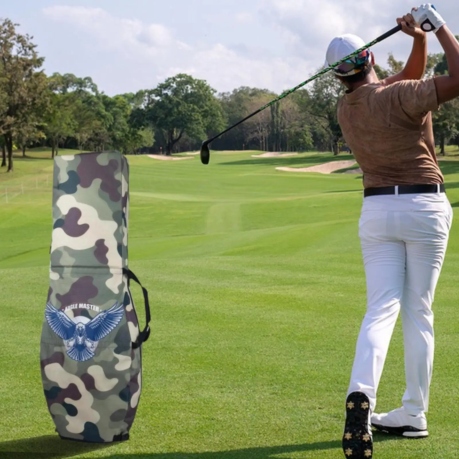 

Дорожная сумка для гольфа для авиационной переноски Airlines, износостойкий чехол для сумки для гольфа