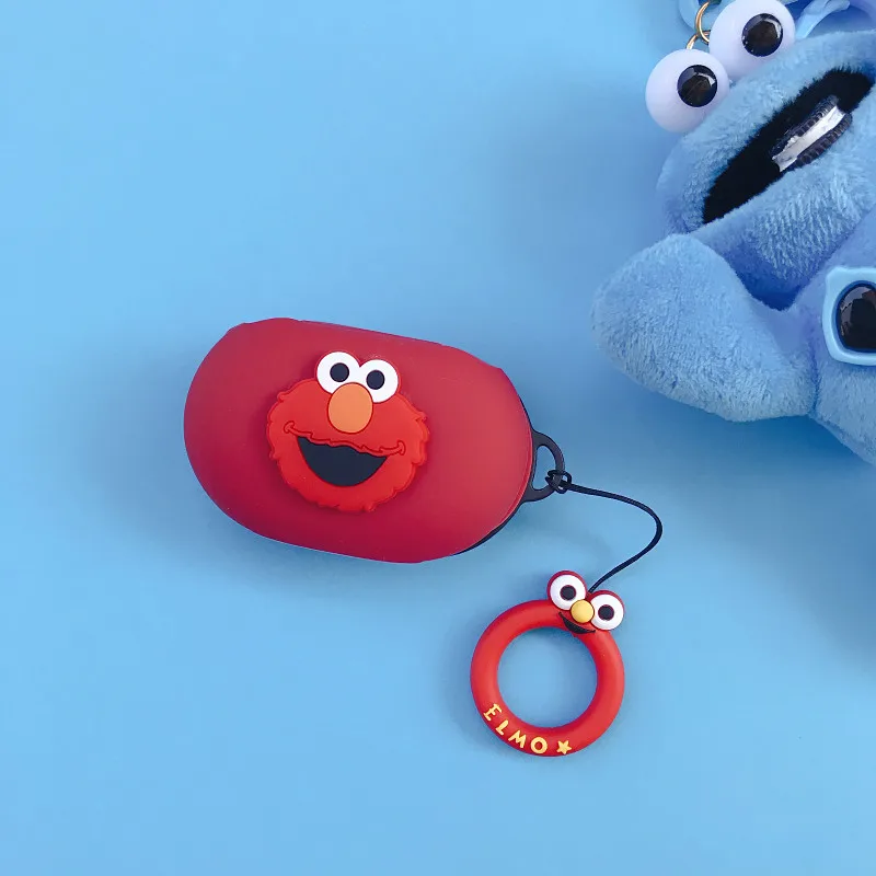 Cartoon Silicon Case For Samsung Galaxy Buds / Galaxy Buds+ Charging Sleeve Wireless Earphone Protective Cover For Samsung Buds+