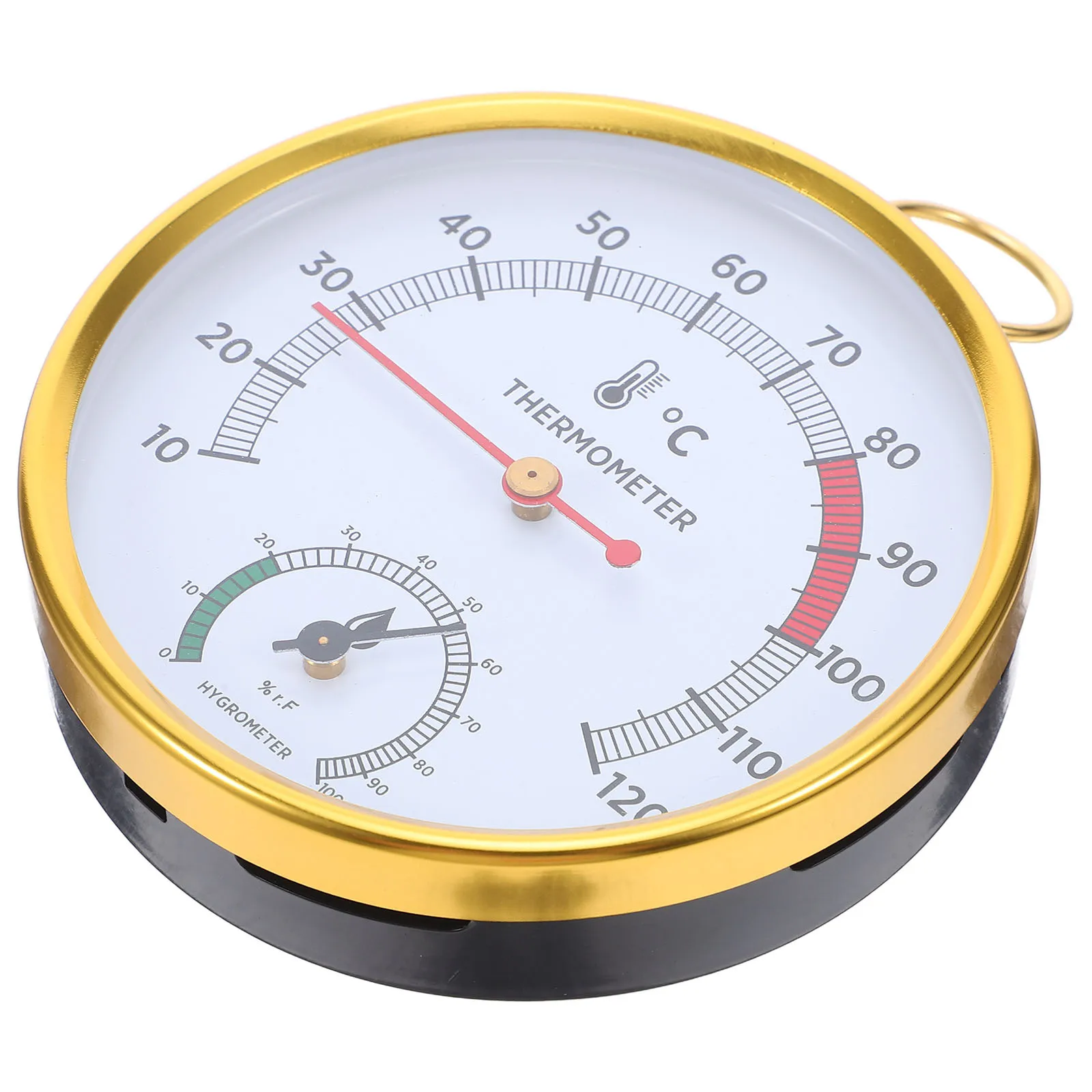 

Термометр для сауны, гигрометр 2 в 1, измеритель температуры и влажности для сауны, маленький гигрометр для паровой комнаты