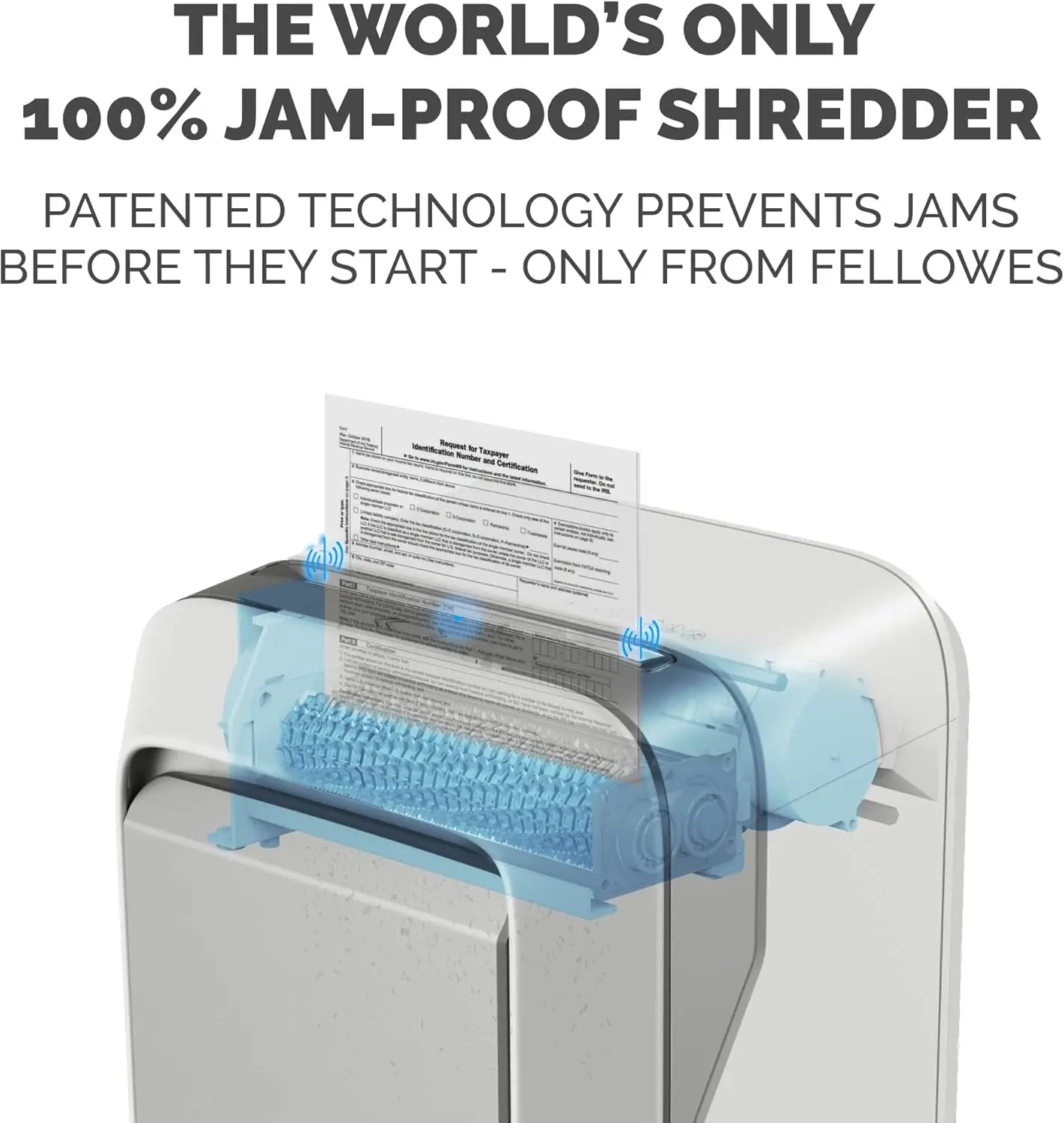 LX210 P-4 Micro-Cut Paper Shredder, Jam-Proof Heavy-Duty Paper Shredder for Office, 16 Sheet Capacity, White