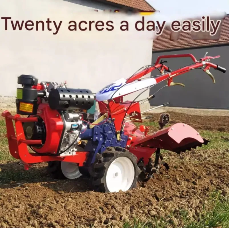 Multi-functional  Soil Loosening Ditching Ridging Ridging and Tillage Machines Rotary Tiller All-gear Tiller