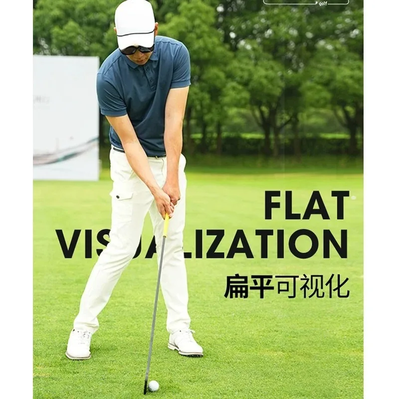 Golf Swing Training Aid, Flexible Tempo Practice Stick for Swing Rhythm, Indoor & Outdoor Swing Trainer