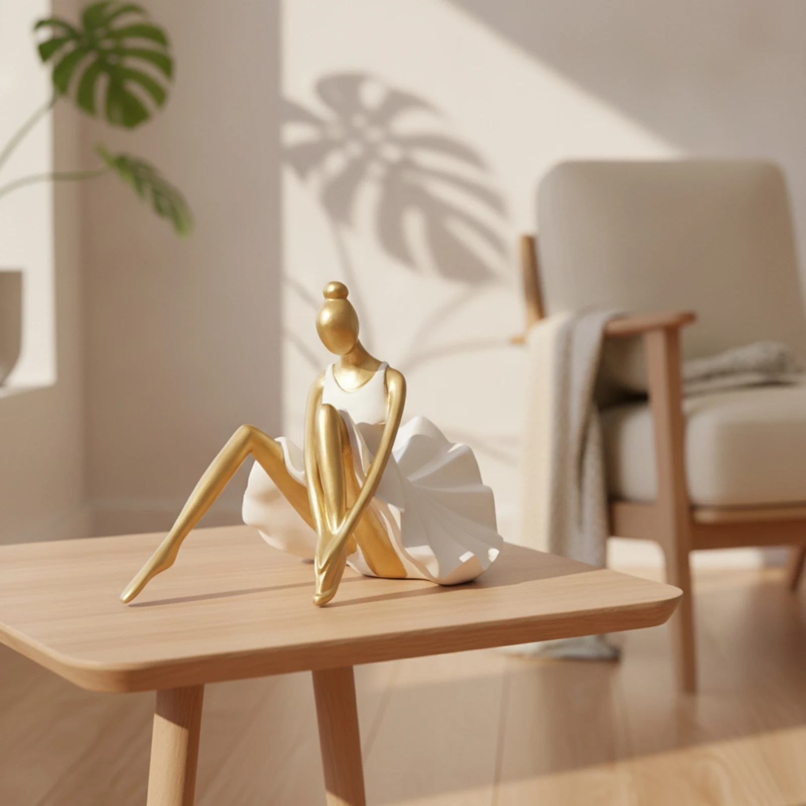 Figura de Bailarina, Elegante - Resin Art Sculptures reseña y precio