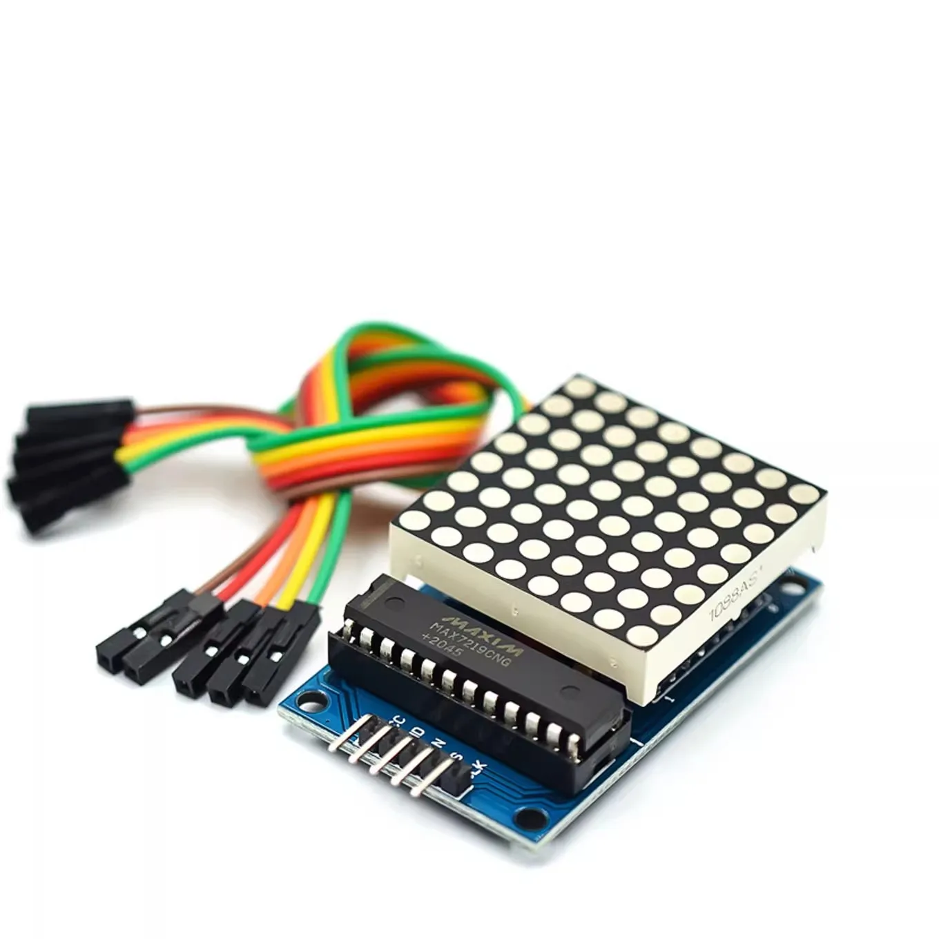Решетчатый модуль MAX7219 Модуль управления Модуль MCU Кабель дисплея