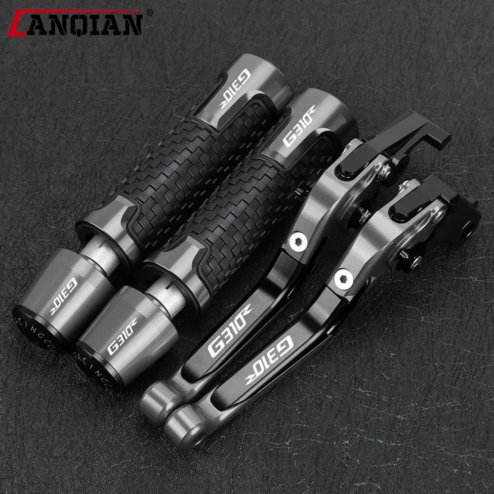 

For BMW G310R G 310 R 2016 2017 2018 2019-2024 Accessories Motorcycle Adjustable Brake Clutch Levers Handlebar Hand Grips ends