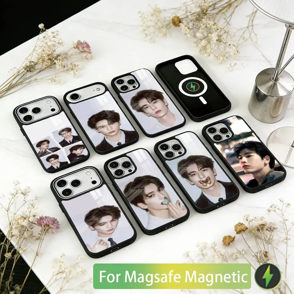 

Handsome Krien Zhang L-Linghe Phone Case For iPhone17,16,15,14,13,12,11 Plus,Pro Magnetic For Magsafe Wireless Charging