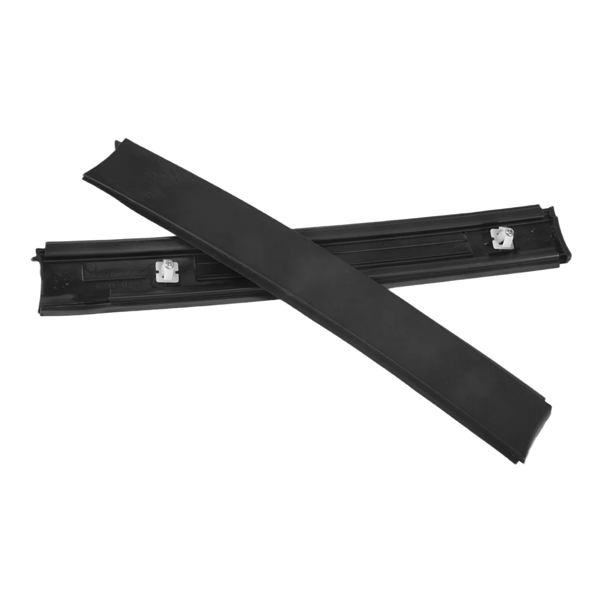 

N31R_872101F001 872201F001 2Pcs Car Roof Water Strip Cover, Front Cover Plate Of Luggage Rack for Kia Sportage 2005-2010