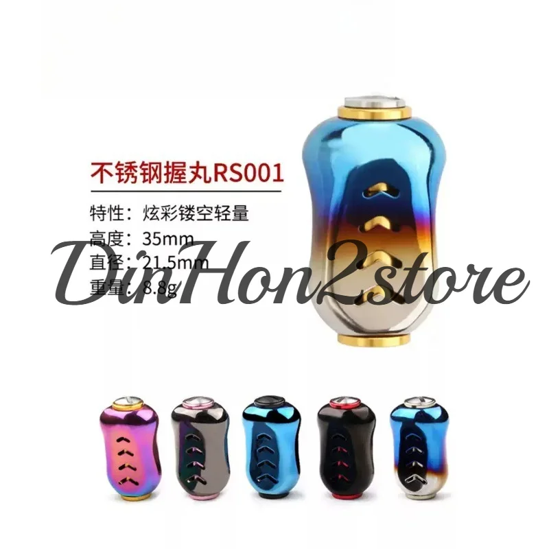Stainless Steel Grip Ball Modified Water Drop Wheel Spinning Wheel Pinch Hand Modified Accessories Black Spider Dragon