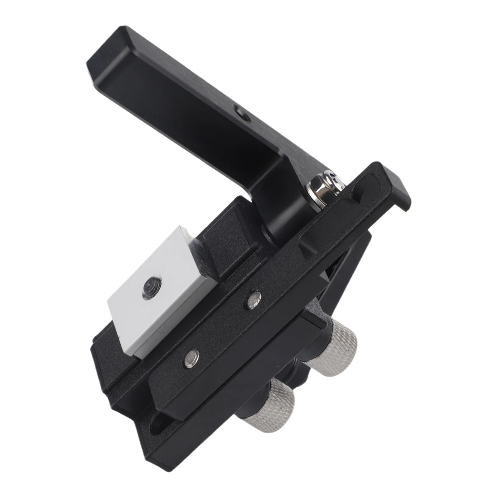 Miter Track Stop Sliding Limiter Aluminum Black Power Tools Router Benches Table Fence Cutting Chute Limiter High Quality