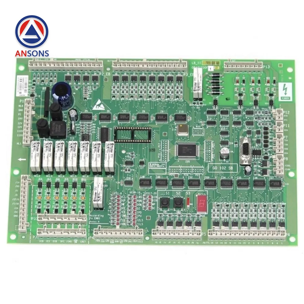 

GBA21230F1 GBA21230F2 LB-II OTIS Elevator Control Cabinet Main PCB Mainboard Ansons Elevator Spare Parts