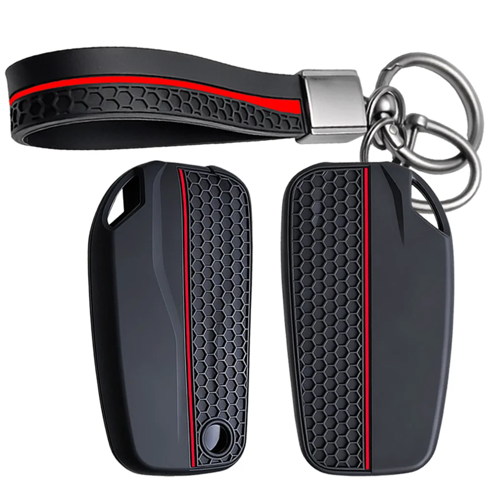 Key Fob Case With Chain For Ducati Diavel XDiavel 1260S MTS950 MTS1260 Multistrada Monster 821 Hypermotard 950 Flexible Premium