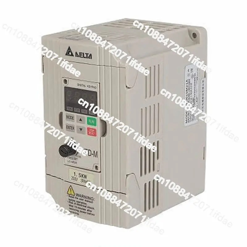 New Delta Inverter VFD015M21A, 0.4KW /0.75KW/1.5KW, Output Frequency 0.1-400Hz Carrier Frequency Up To 15kHz