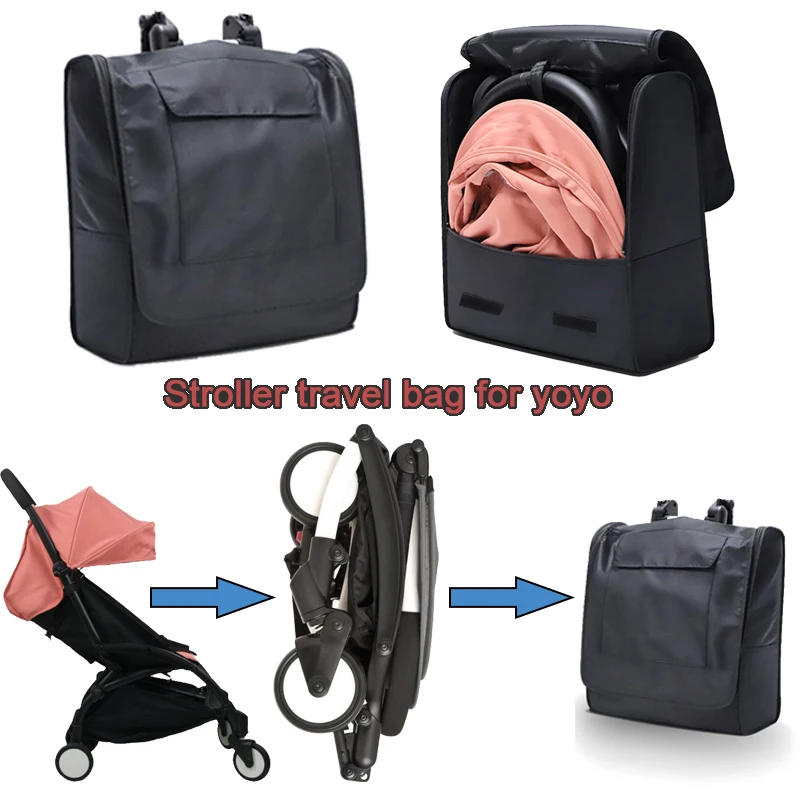 Stroller Accessories Yoyo Stroller Travel Backpack Waterproof Thickening Airplane Storage Backpack Fits for Yoya/Yoyo2/Yoyo3