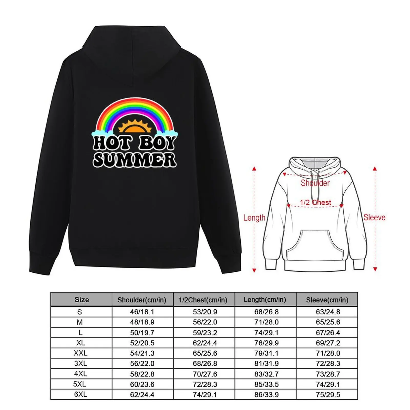 HOT BOY SUMMER - Let them STARE – FUN GAY PRIDE rainbow – lqbtqia PRIDE – I like girls I like boys - HOT GAY Hoodie