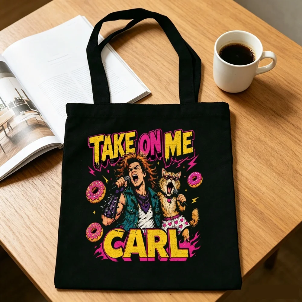 Dungeon Crawler Carl tote bag bolsas de tela reusable shoulder  totebag femme
