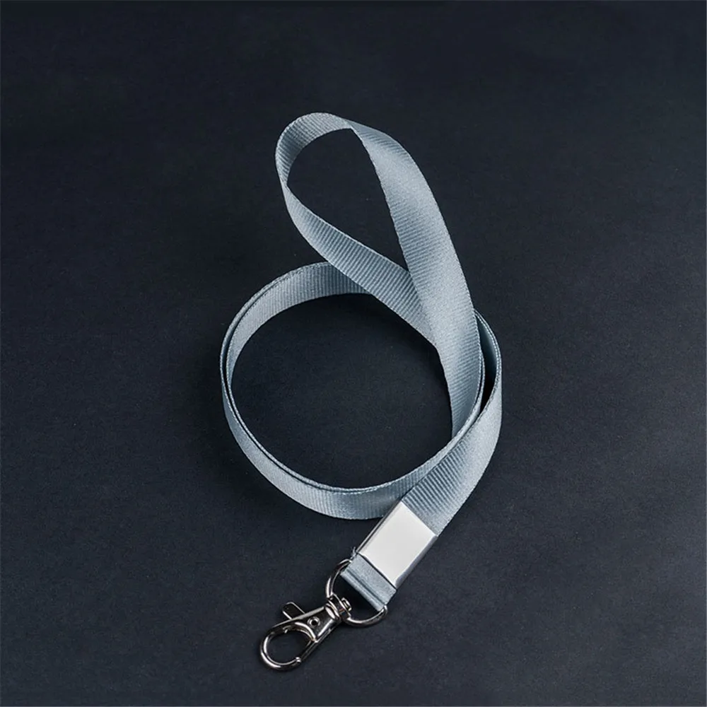 Retractable Lanyard ID Lanyard Name Tag Card Badge Holder Lobster Clasp Reels Chain Clips Hanging Rope Keychain Necklace Strap