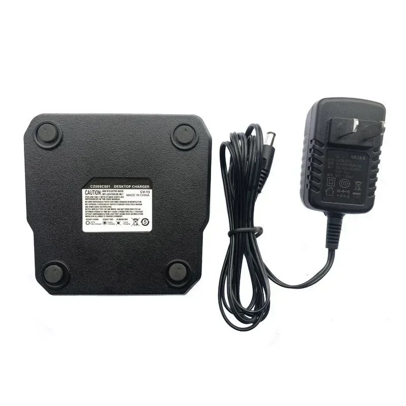 Cargador rápido de batería de escritorio para YEASU Vertex, carga de Radio bidireccional, VX-80, VZ-10, VZ-18, C51, C52, C59, V318