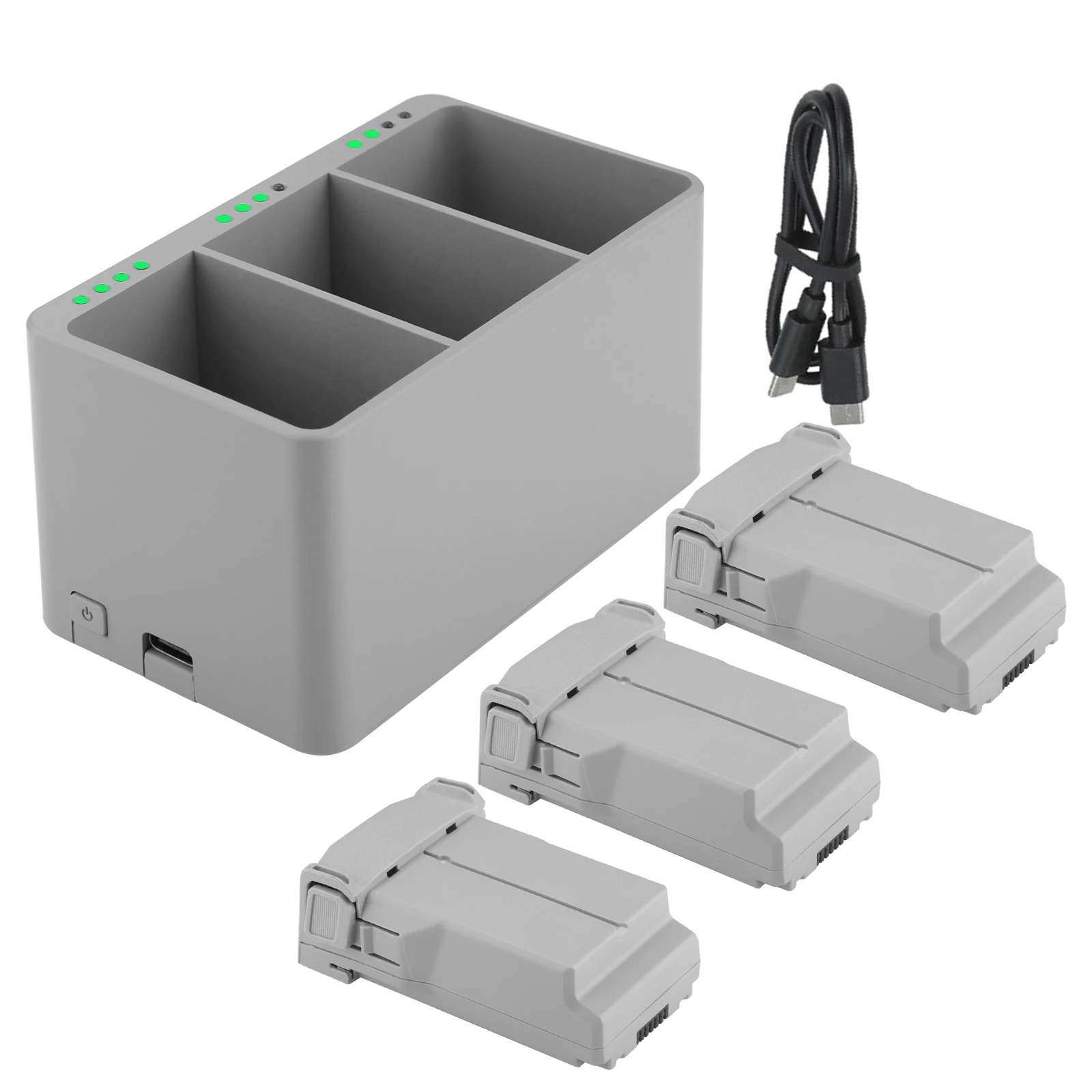 Voor Mini 4 Pro/Mini 3 Intelligente Vlucht Batterij Plus 3950 mAh + 3-weg Opladen Hub Oplader voor Mini 3 Pro/Mini 3 Drone Accessoires