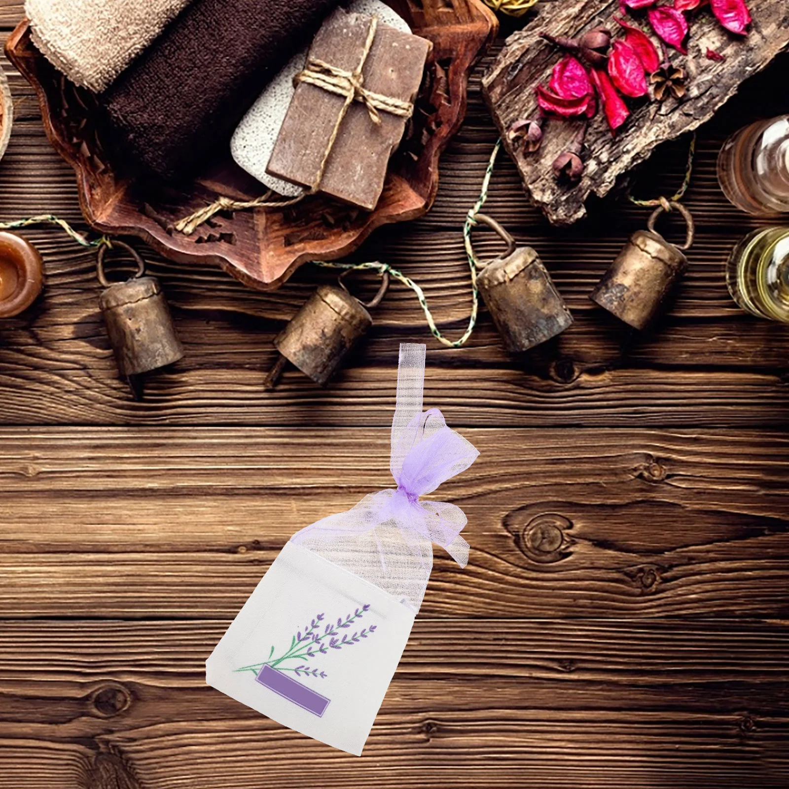 

60 Pcs Sachet Empty Sachets Empty Sachets Lavender Sachet Bags Packs Wardrobe Lavender Pouches Drawer Gift Bags