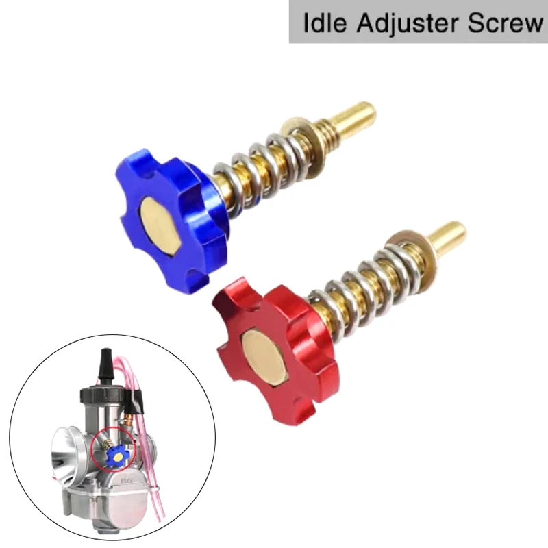 New Carburetor Air Fuel Mixture Idle Speed Adjuster Screw Kit For PWK Carb Motorcycle Modification Accessories